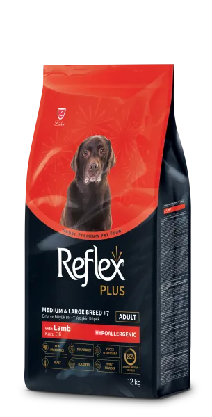REF.PLUS KÖP MAM (M/L) PUPPY KUZU ETLİ 12 KG.(760)