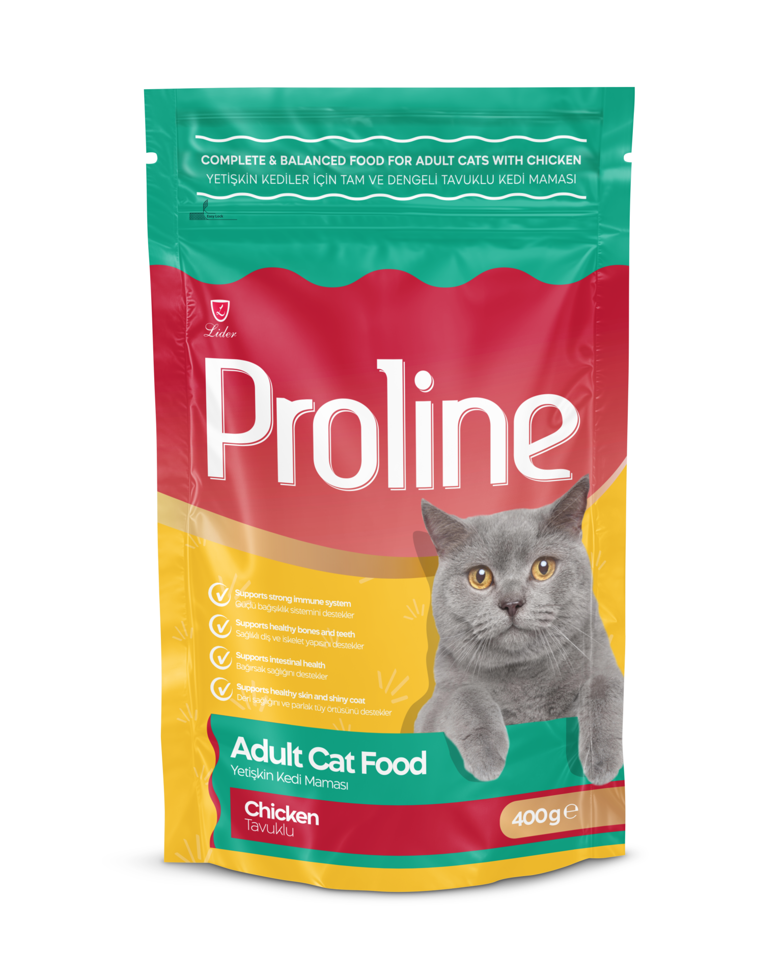 PROLİNE KEDİ MAM TAVUKLU 400GR*12..(656)