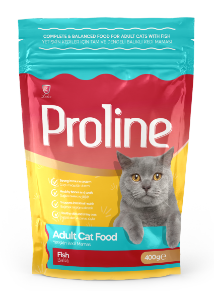 PROLİNE KEDİ MAM BALIKLI 400GR*12..(694)