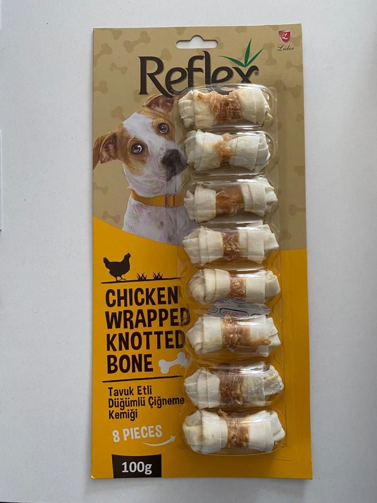 REF.KÖP ÖDÜL TAVUKLU DÜĞ KEMİK 8Lİ 100GR*10*6(007)