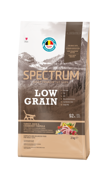 LOW GRAİN KEDİ HİNDİ&ÖRDEK&YAB.MERS 2KG..(328)