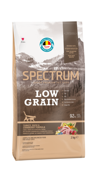 LOW GRAİN KEDİ HİNDİ&ÖRDEK&YAB.MERS 2KG..(328)