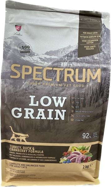 LOW GRAİN KEDİ HİNDİ&ÖRDEK&YAB.MERS 2KG..(328)