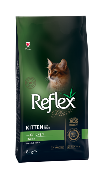 REF.PLUS KEDİ MAM YAVRU TAVUKLU 8 KG...(519)