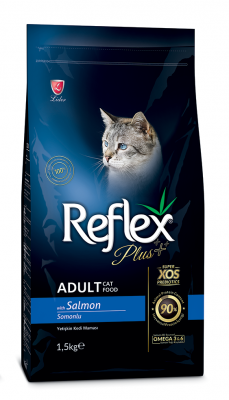 REF PLUS KEDİ  SOMON 12*1.5 KG..(544)