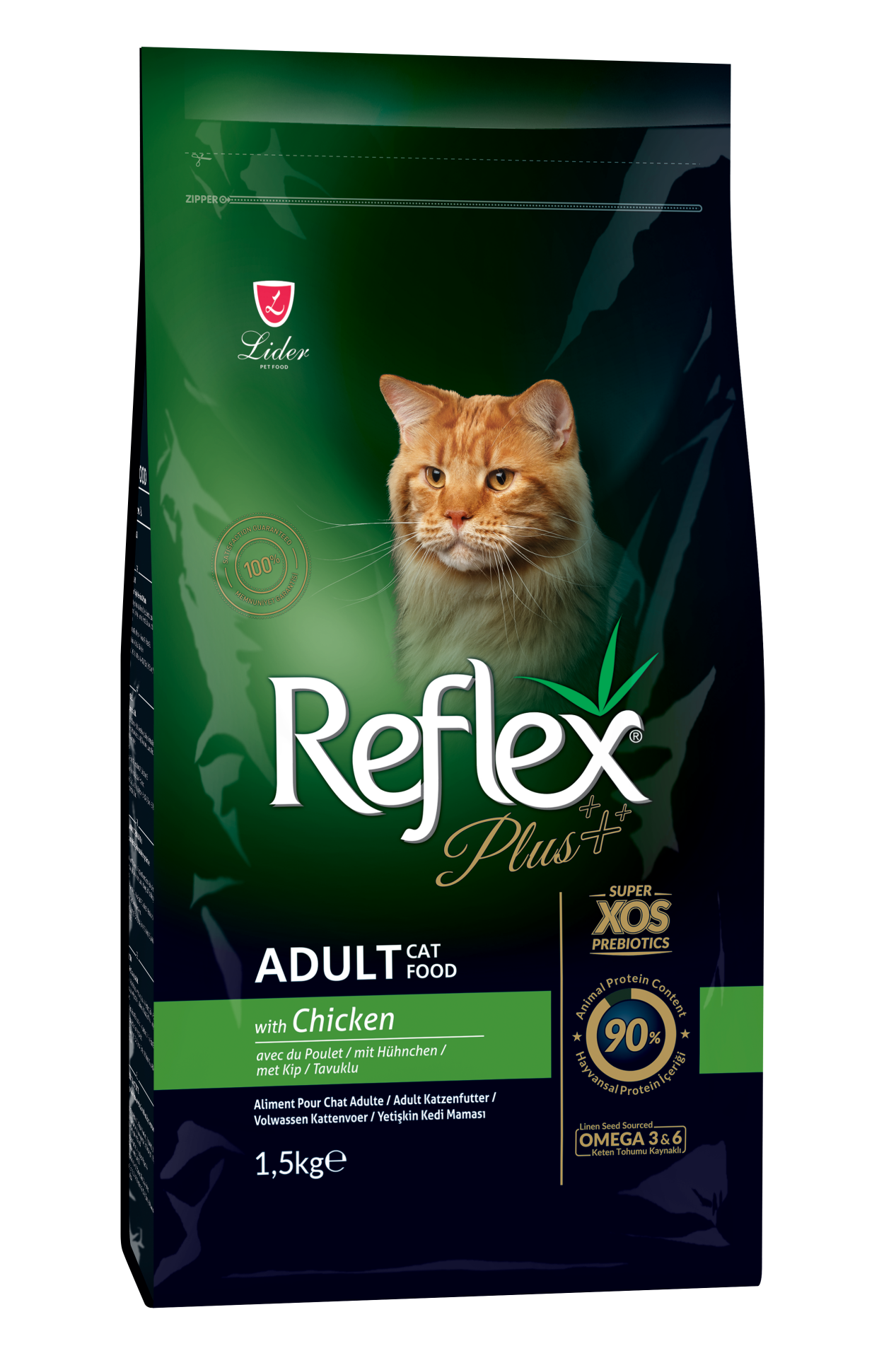 REF PLUS KEDİ  TAVUKLU 12*1.5KG..(551)
