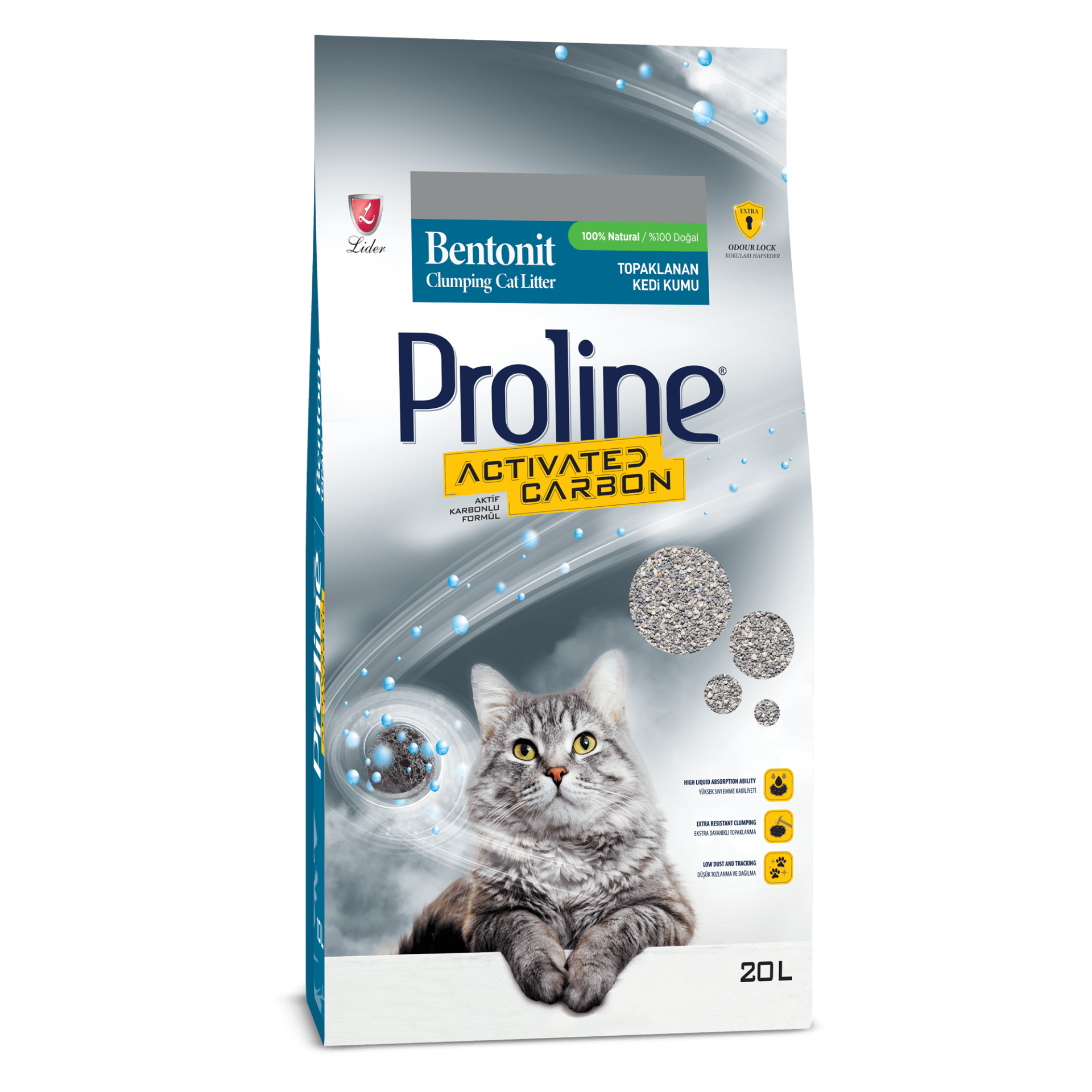 PROLİNE K.KUMU AKTİF KARBONLU 20 LT...(219)