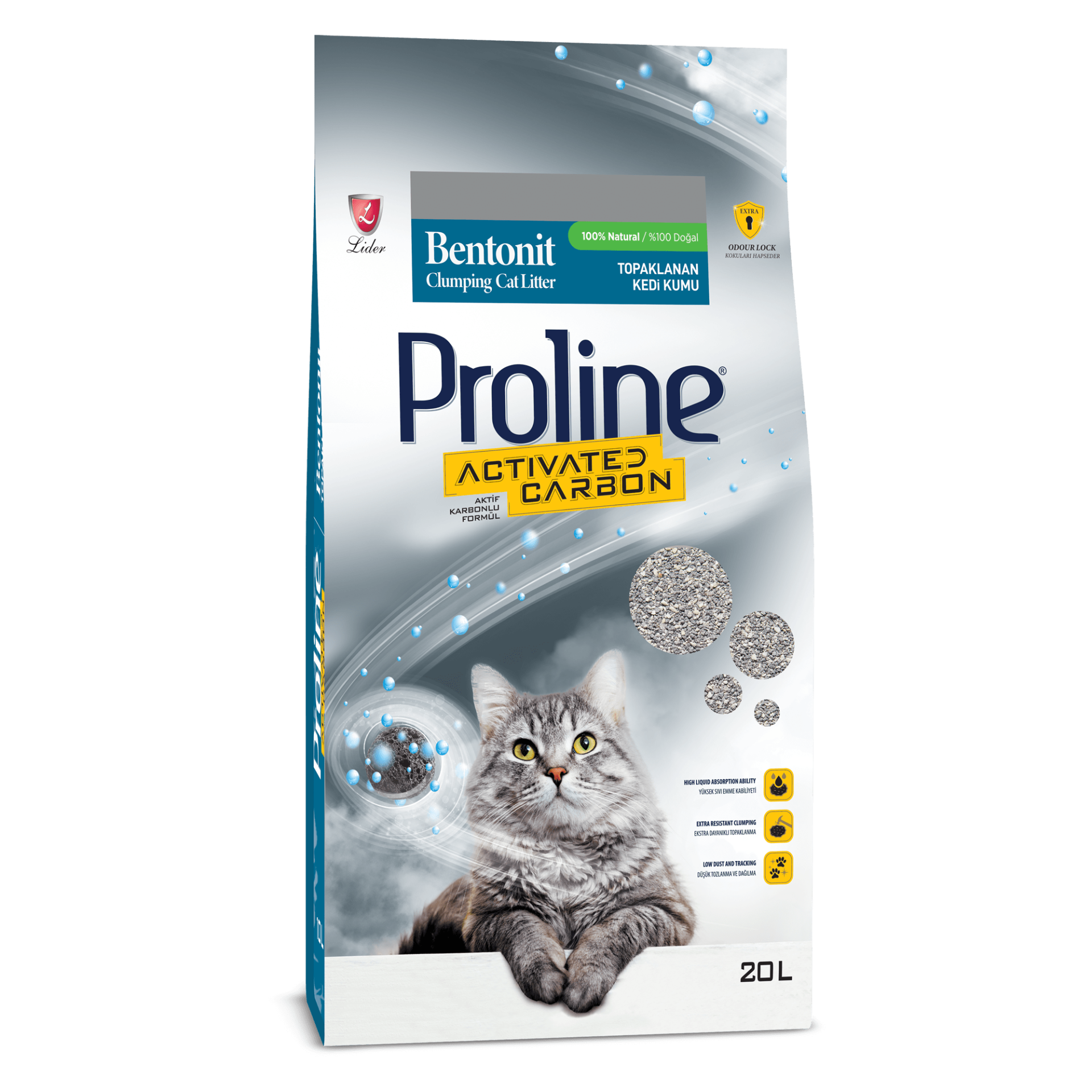 PROLİNE K.KUMU AKTİF KARBONLU 20 LT...(219)