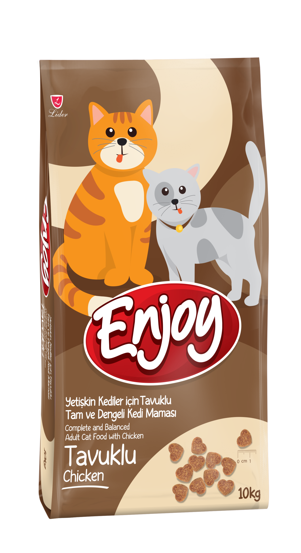 ENJOY KEDİ MAM TAVUKLU 10 KG..(301)