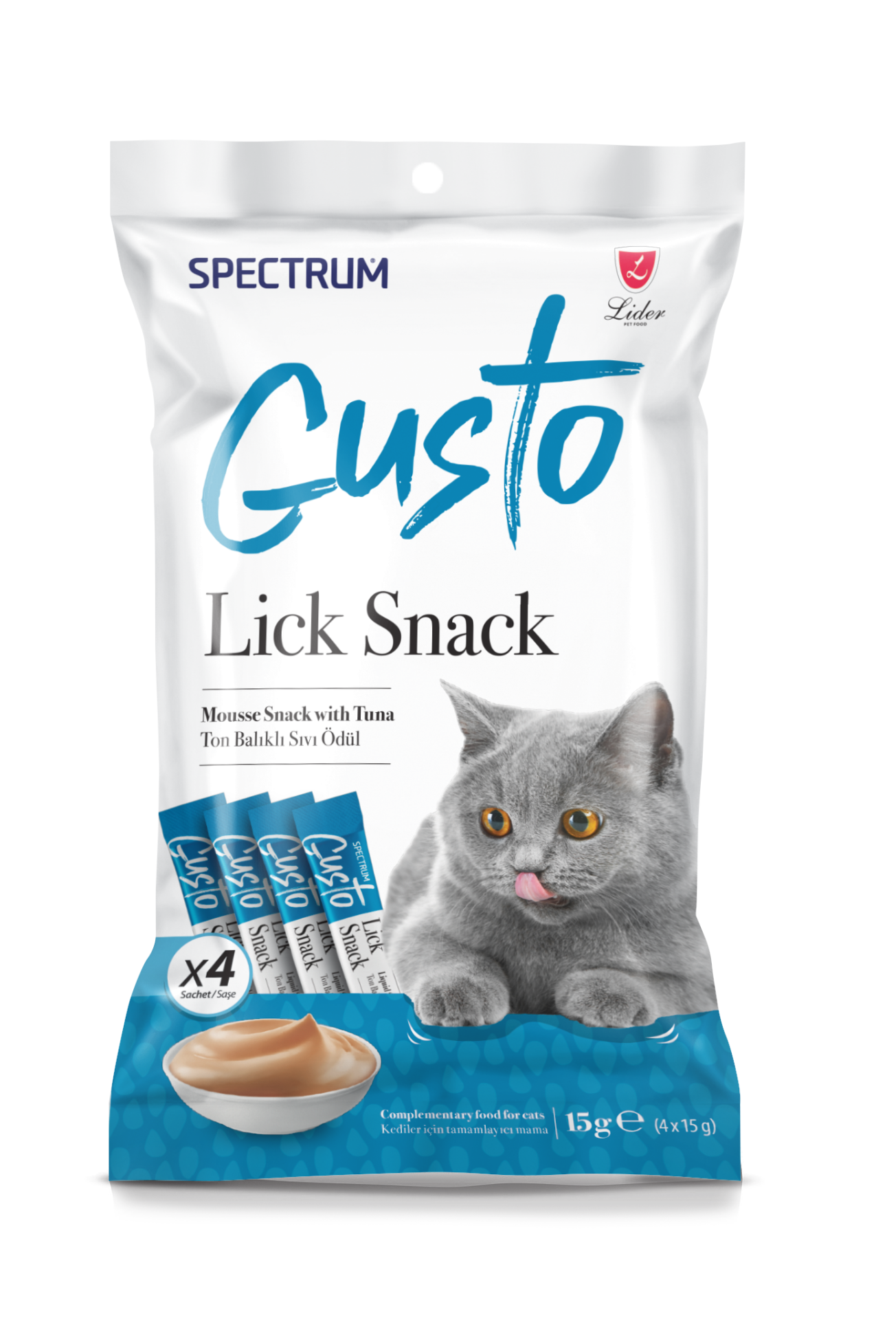 SPECTRUM GUSTO SIVI ÖDÜLTON BALIĞI 60 GR*12(847)