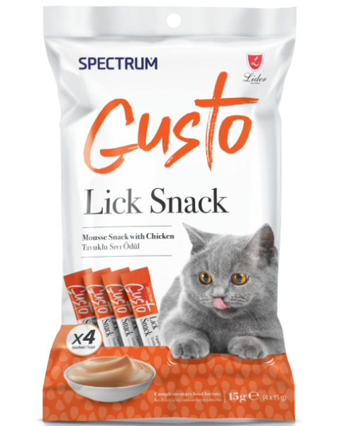 SPECTRUM GUSTO SIVI ÖDÜL TAVUKLU 60 GR*12(854)
