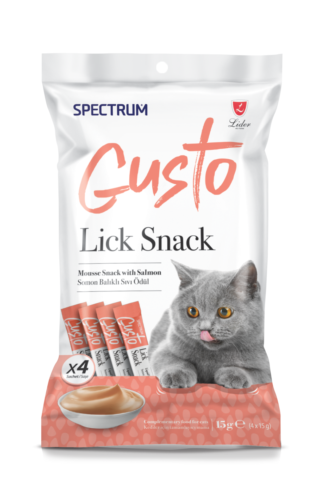 SPECTRUM GUSTO SIVI ÖDÜL SOMONLU 60 GR*12(861)