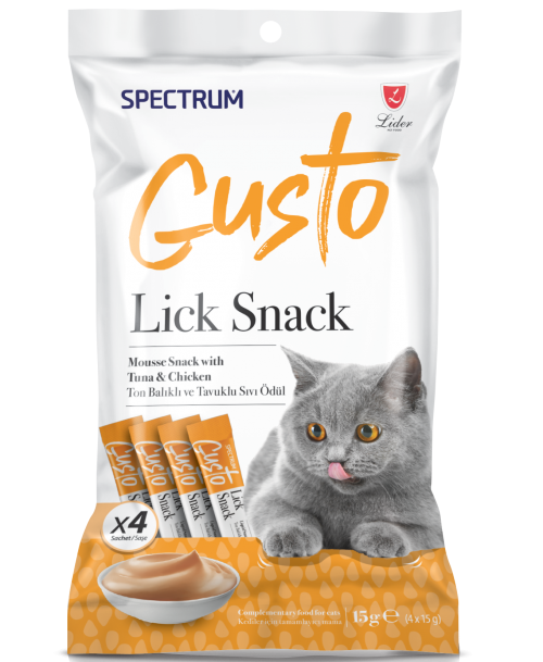 SPECTRUM GUSTO SIVI ÖDÜL TONBAL&TAVUK 60GR*12(878)