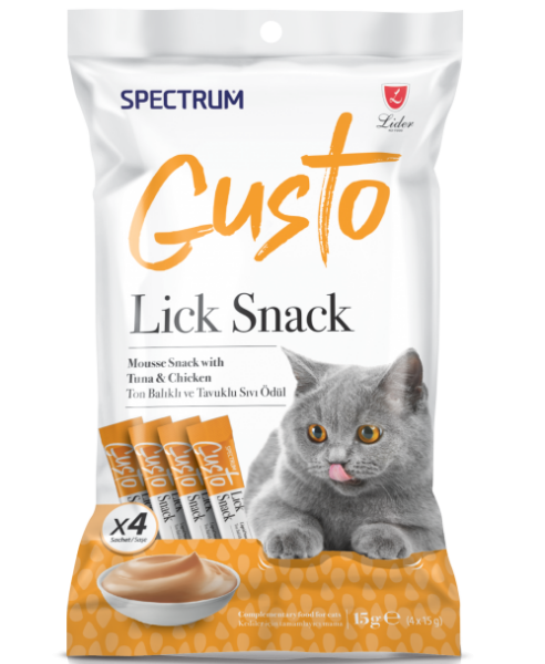 SPECTRUM GUSTO SIVI ÖDÜL TONBAL&TAVUK 60GR*12(878)