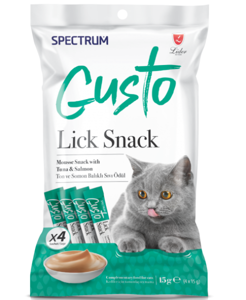 SPRCTRUM GUSTO SIVI ÖDÜL TONBAL&SOMON 60GR*12(885)