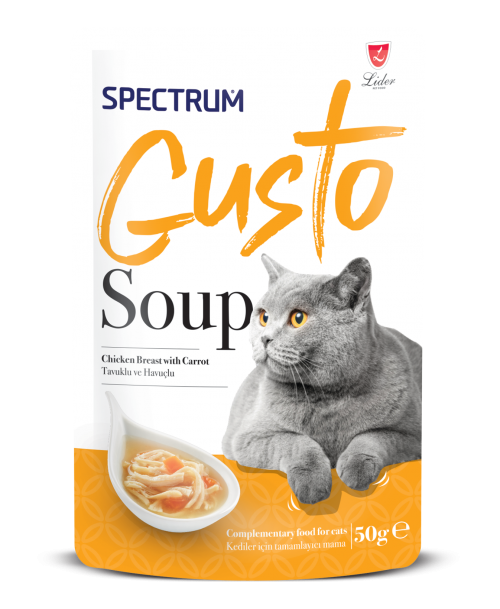 SPECTRUM GUSTO ÇORBA TAVUK&HAVUÇLU 50 GR*24(908)