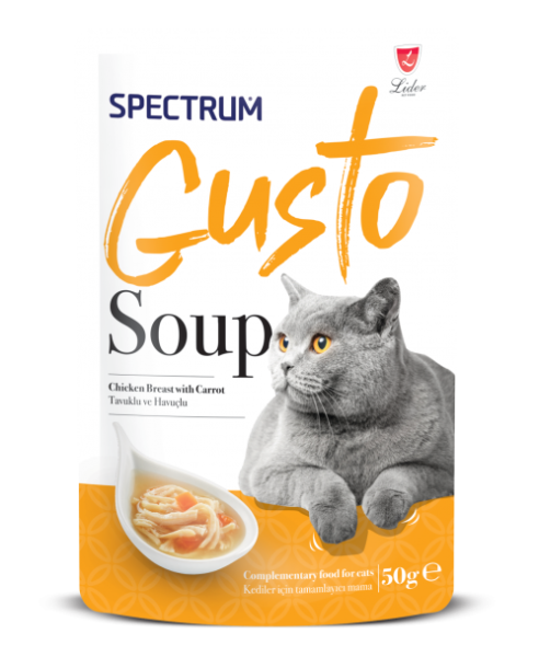 SPECTRUM GUSTO ÇORBA TAVUK&HAVUÇLU 50 GR*24(908)