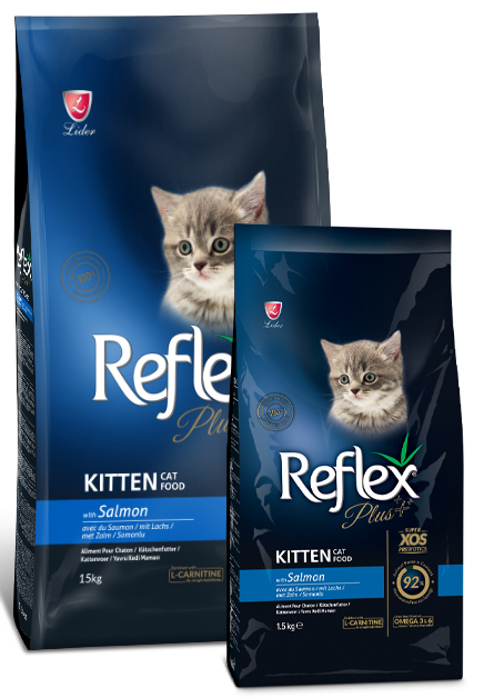 REF.PLUS KEDİ MAM YAVRU-SOMON 15KG...(632)