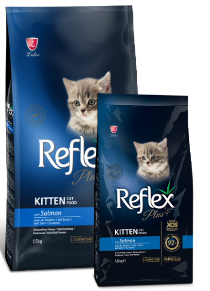 REF.PLUS KEDİ MAM YAVRU-SOMON 15KG...(632)