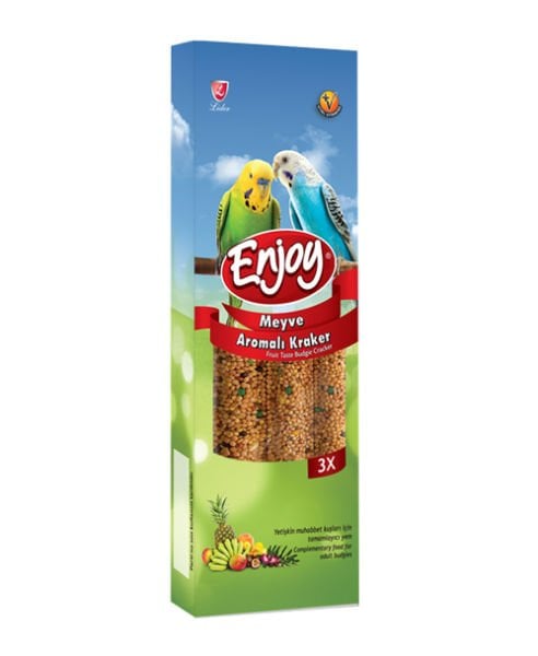 ENJOY 3'LÜ MEYVELİ KRAKER 81 GR*10...(906)