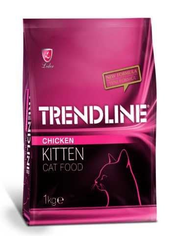 TRENDLİNE KEDİ MAM YAVRU-TAVUK 1 KG*15..(236)(GT)M