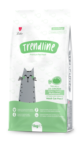 TRENDLİNE KEDİ MAM GURME 1KG*15..(655) M