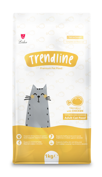 TRENDLİNE KEDİ MAM TAVUKLU 1 KG*15...(303) M
