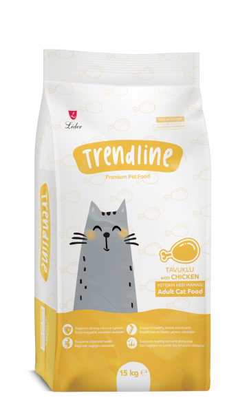TRENDLİNE KEDİ MAM TAVUKLU 15 KG..(266) M