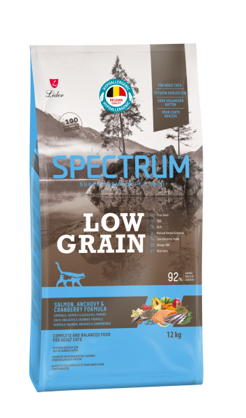 LOW GRAİN KEDİ SOMON&HAMSİ KIZILCIK 12KG...(575)