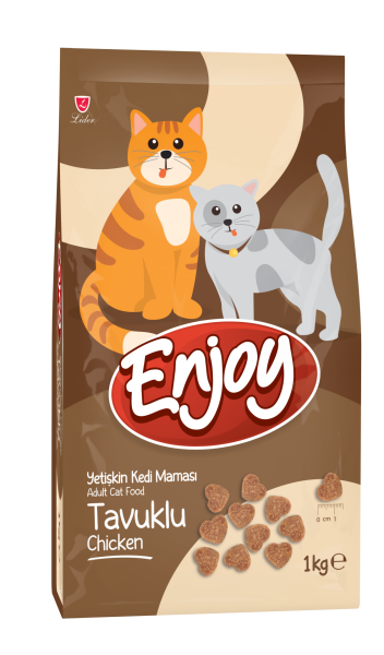 ENJOY KEDİ MAM TAVUKLI  1 KG*15...(419) M