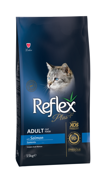 REF PLUS KEDİ  SOMON 15 KG..(3643)