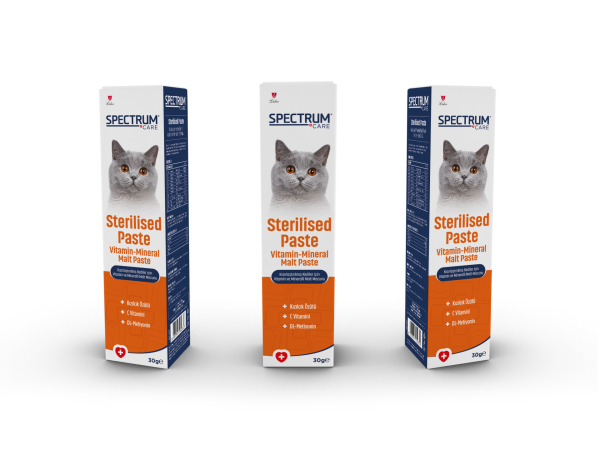 SPECTRUM STERİL.KEDİ VİTAMİN MAL PASTE 30GR*24(353