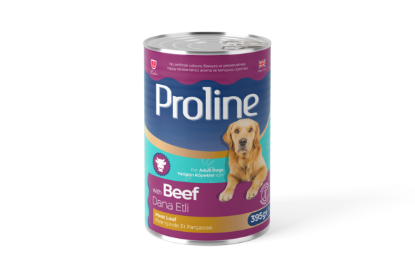 PROLİNE KÖP KONS.PATE DANA ETLİ 395 GR*12(943)(M)