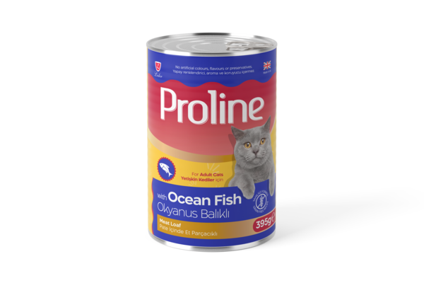 PROLİNE KEDİ KON.PATE OKYAN BALIK 395GR*12(032)(M)