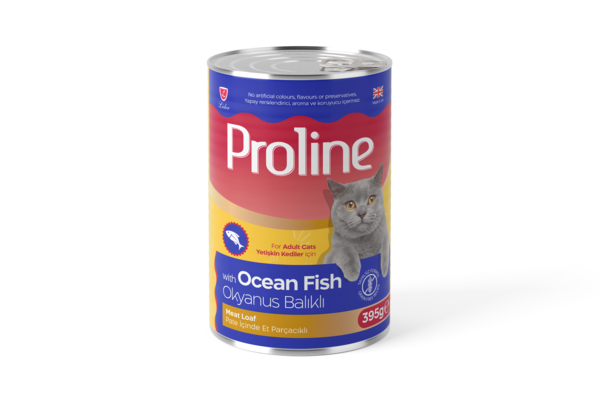 PROLİNE KEDİ KON.PATE OKYAN BALIK 395GR*12(032)(M)