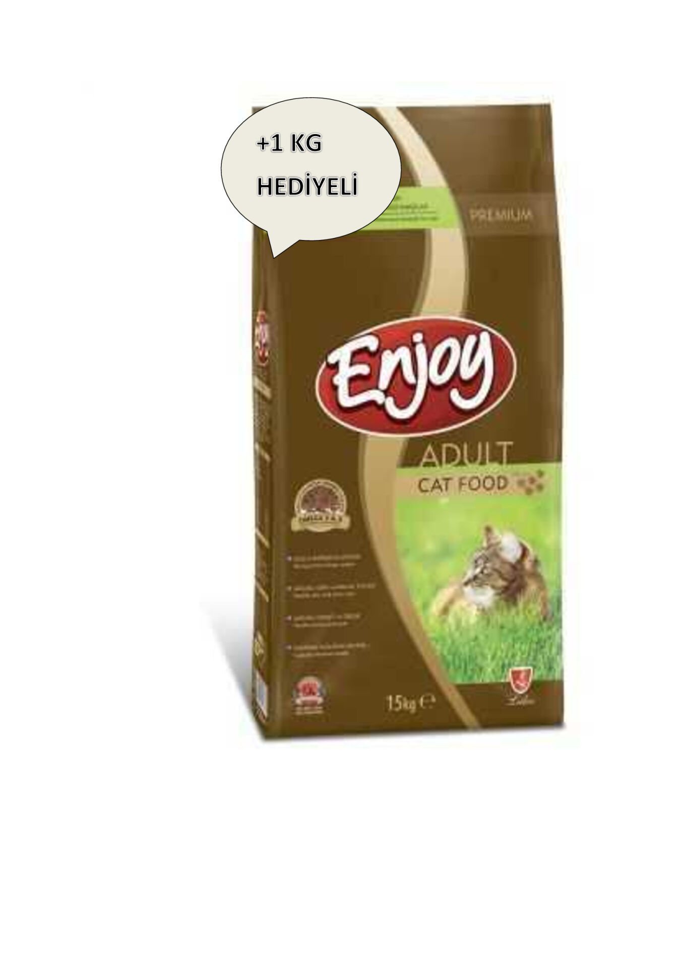 ENJOY KEDİ MAM TAVUKLU 15+1KG