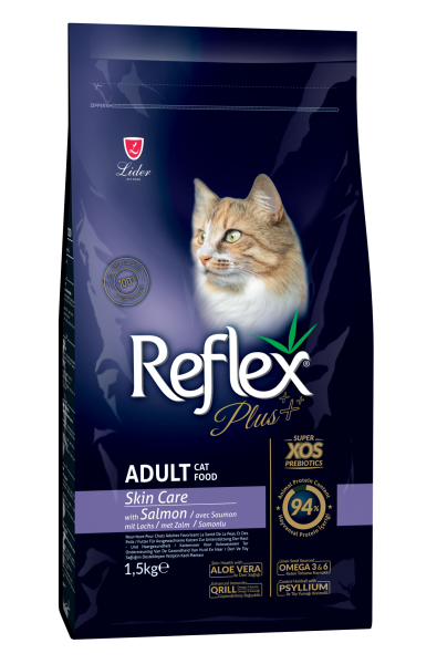 REF.PLUS KEDİ MAM SKİN CARE SOMON 1.5 KG...(601)