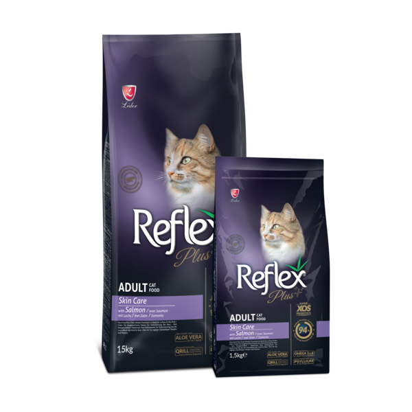 REF.PLUS KEDİ MAM SKİN CARE SOMON 1.5 KG...(601)