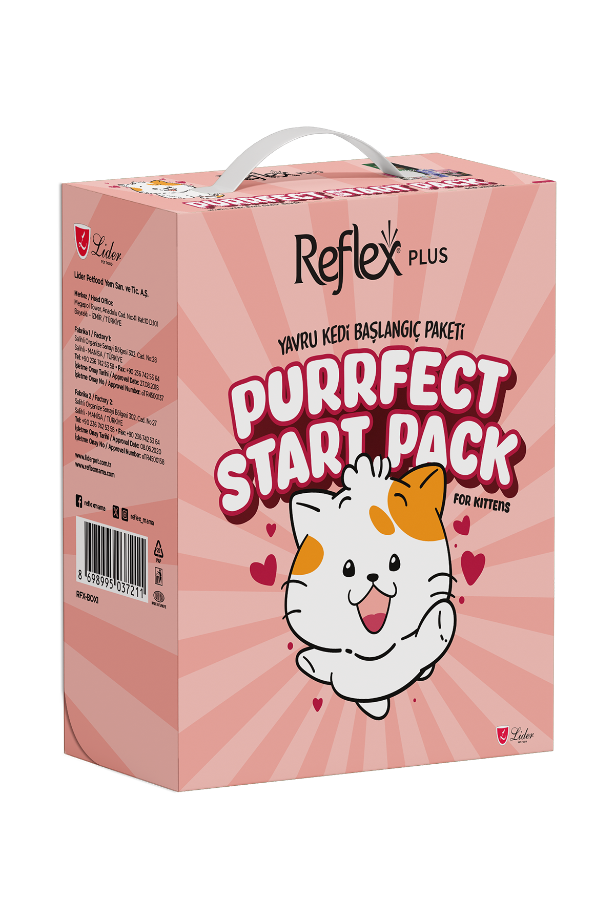 REF.PLUS TAVUKLU YAVRU KEDİ PAKETİ..(211)