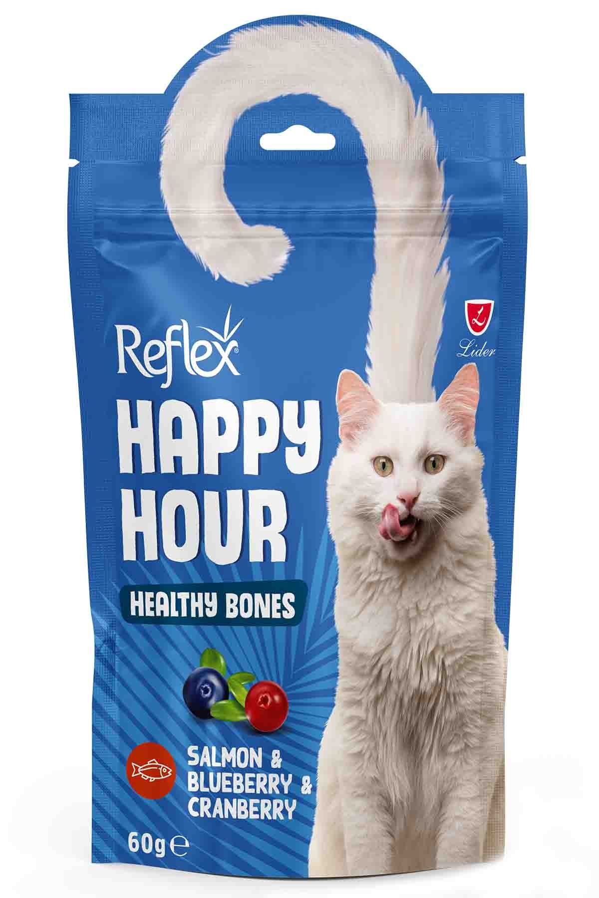 HAPPY HOUR SAĞ KEMİK DEST KEDİ ÖDÜL 60GR*10..(254)