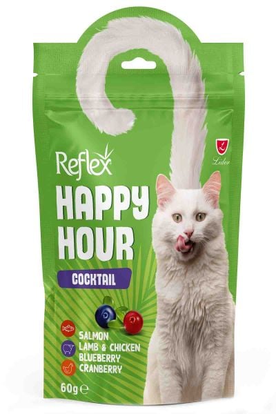 HAPPY HOUR KOKTEYL KEDİ ÖDÜL 60GR*10..(278)