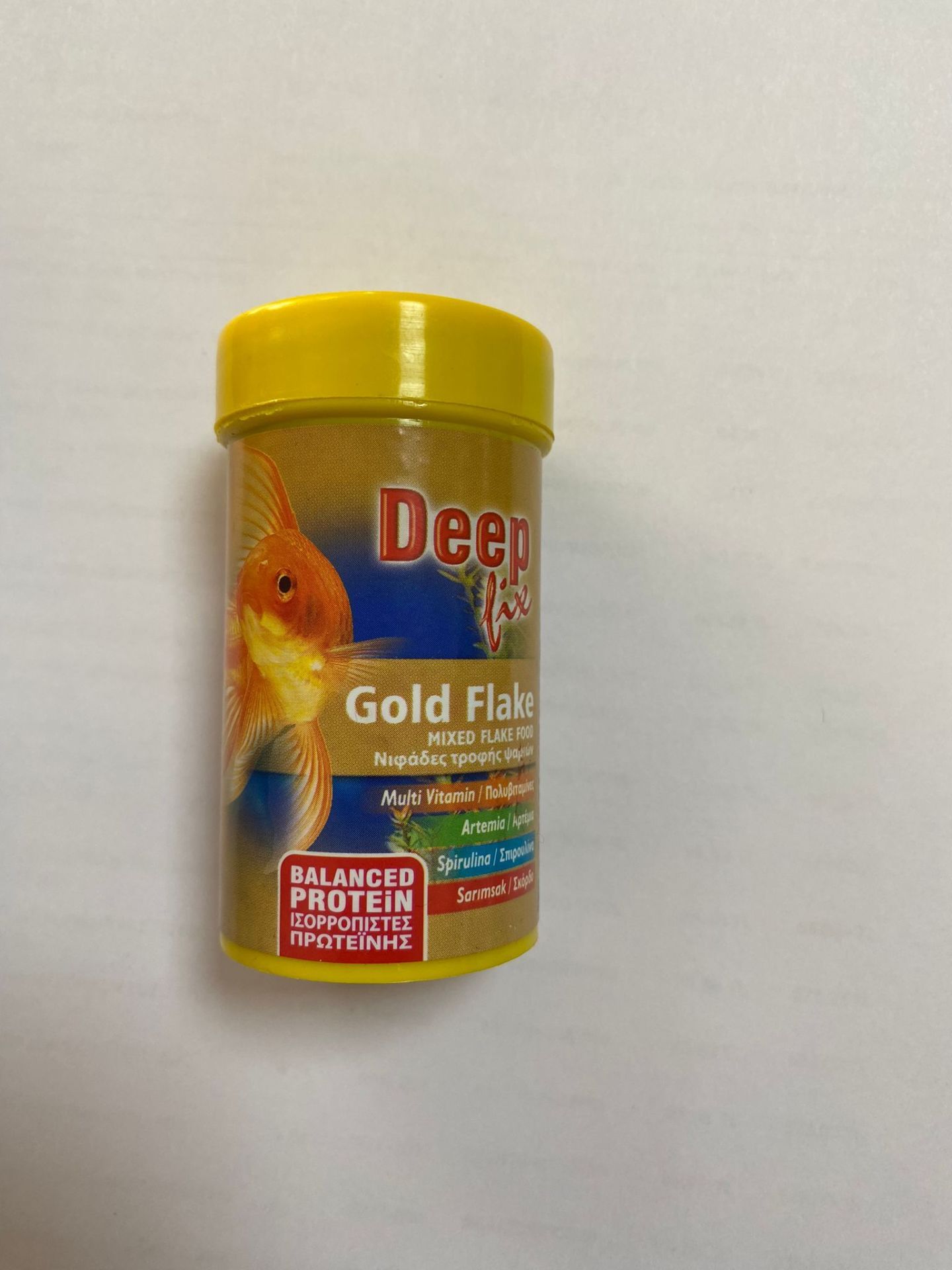 DEEP FİX GOLD FLAKE PUL YEM 12 GR..(420)