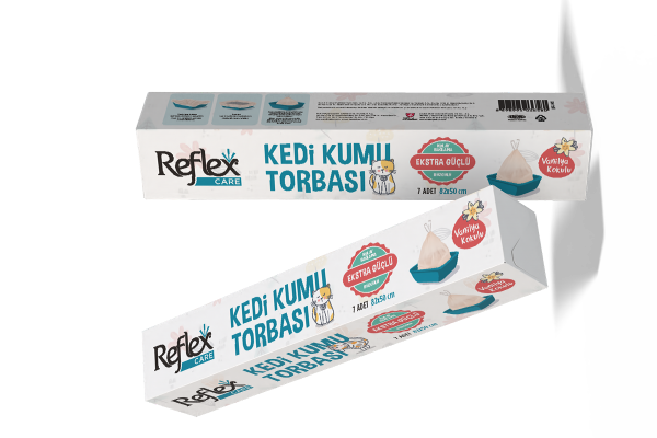 REF CARE KEDİ KUMU TORBASI  7 Lİ *15..(580)