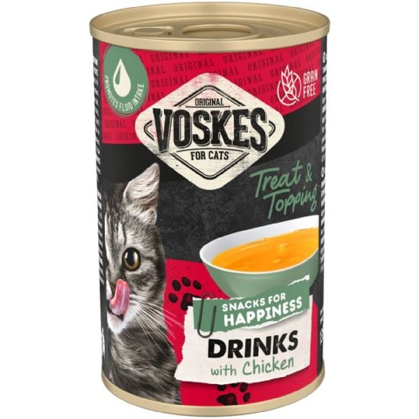 VOSKES KEDİ ÇORBASI TAVUKLU 135ML*24..(685)