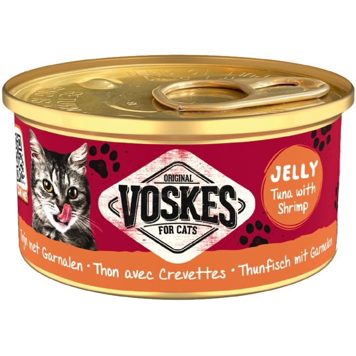 VOSKES KEDİ KON. TON-KARİDES 85GR*24..(838)
