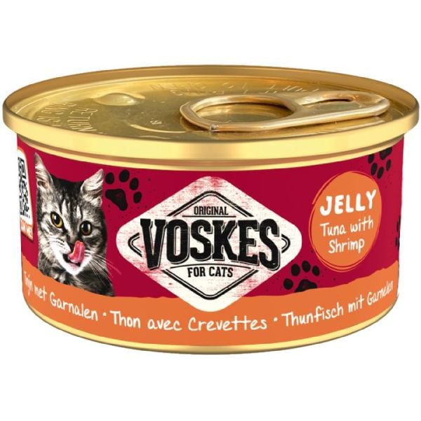 VOSKES KEDİ KON. TON-KARİDES 85GR*24..(838)