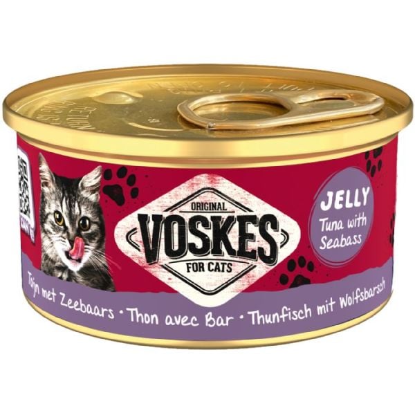 VOSKES KEDİ KON. TON-LEVREK 85GR*24..(913)