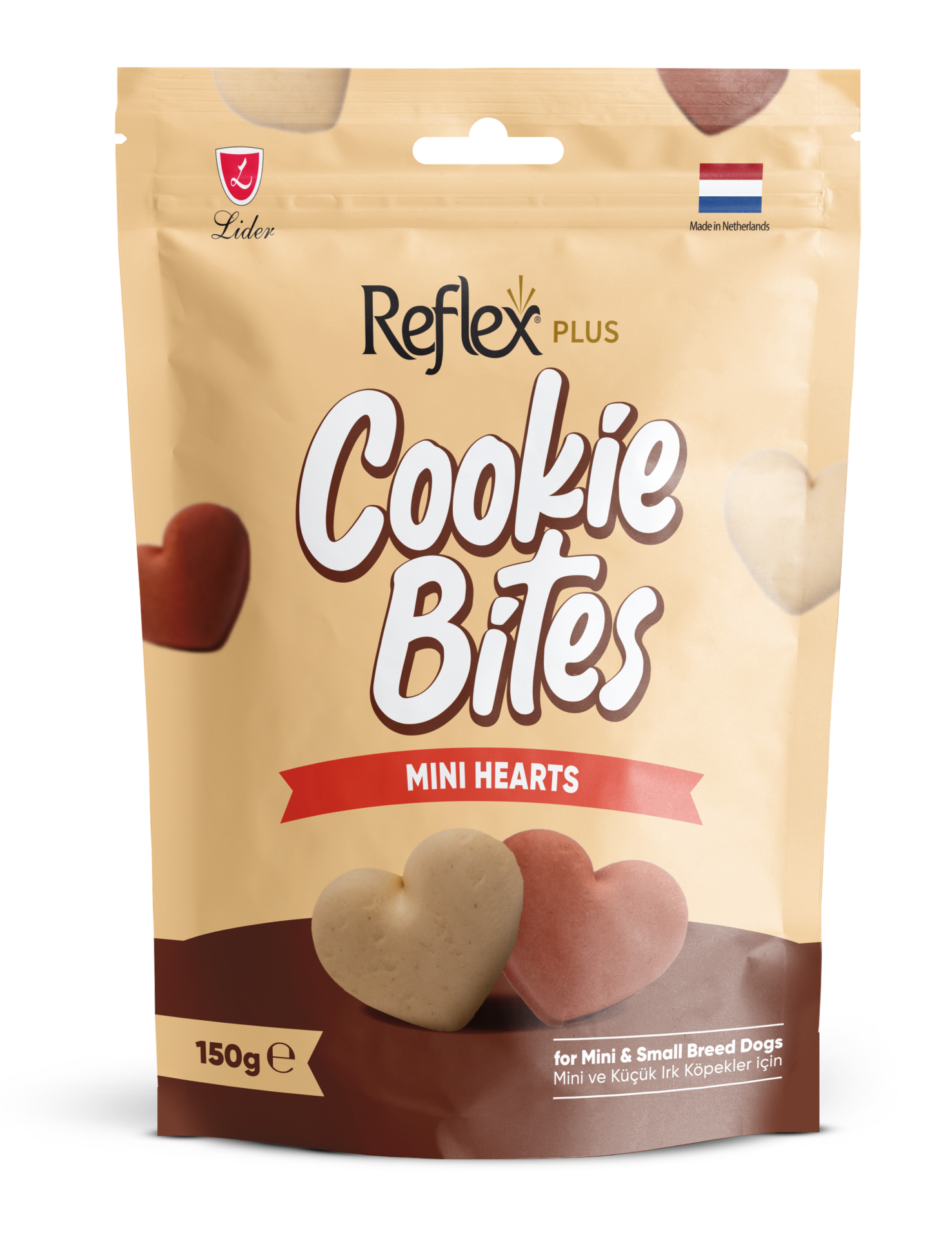 REF.PLUS COOKİE BİTES MİNİ HEARTS 150*50