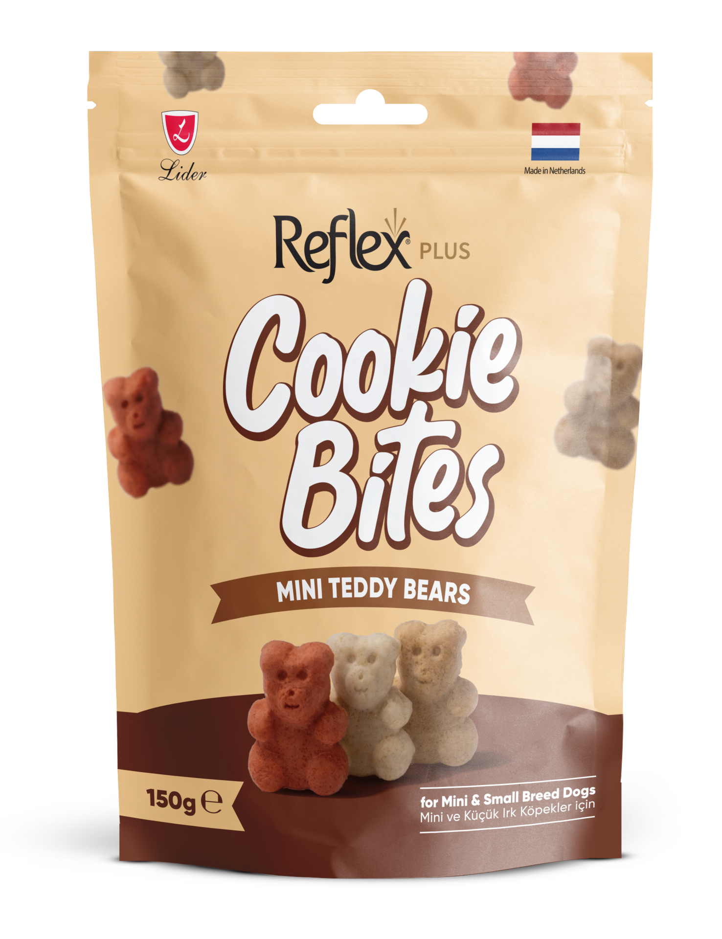 REF.PLUS COOKİE BİTES MİNİ BEARS 150G*50