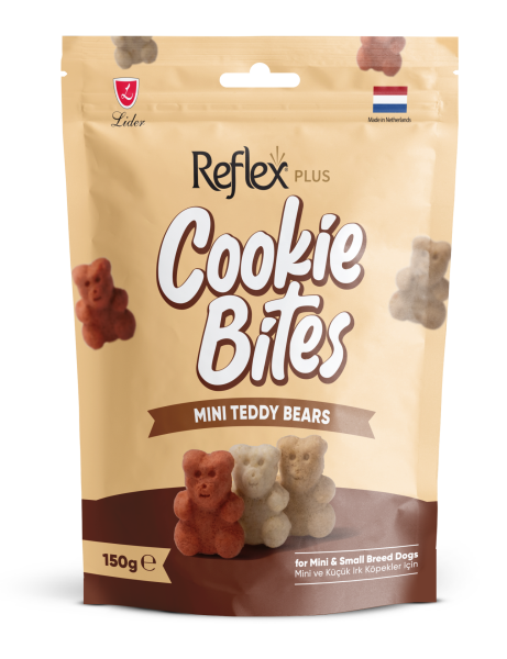 REF.PLUS COOKİE BİTES MİNİ BEARS 150G*50